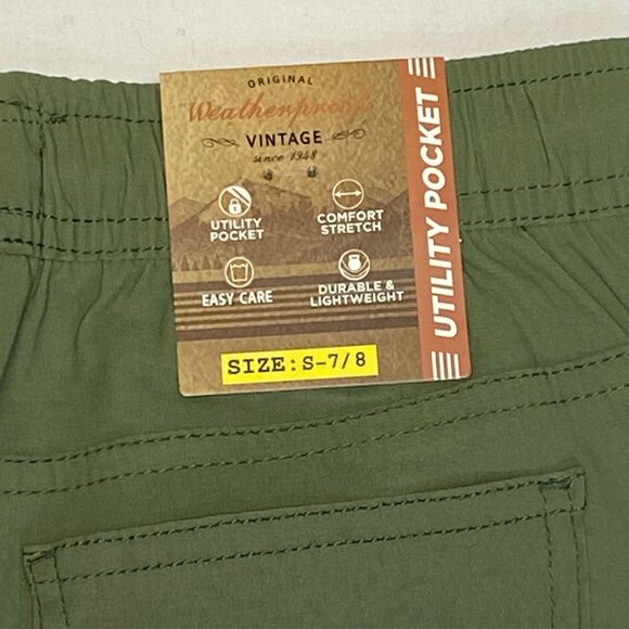 Weatherproof Vintage Utility Tech Cargo Pocket Drawstring Stretch Shorts NWT - Picture 10 of 10